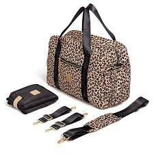 Stella Baby Bag | Tan Leopard