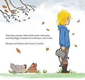SUNFLOWERS DON’T GROW IN WINTER | Book