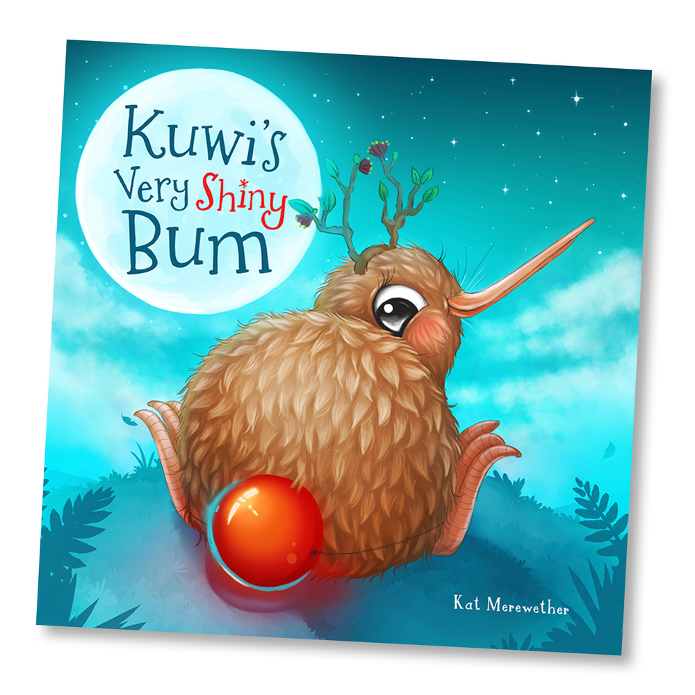KUWI'S VERY SHINY BUM | Book | Kat Quin (Merewether)