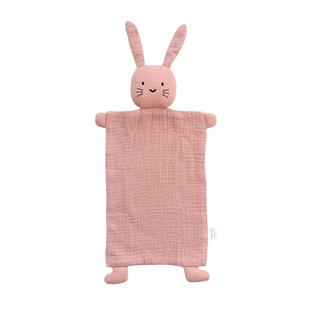 Organic Cotton Bunny Cuddly | Rose Pink