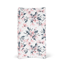Load image into Gallery viewer, Bassinet Sheet/Change Mat cover | Watercolour Blossom
